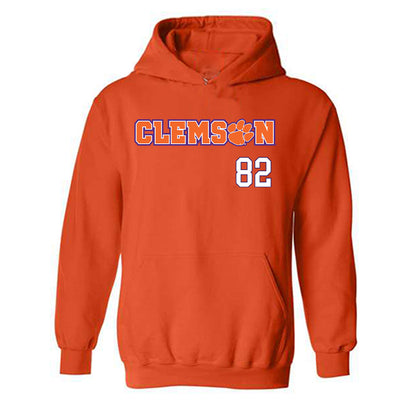 Clemson - NCAA Football : Sam Earle - Classic Shersey Hooded Sweatshirt-0