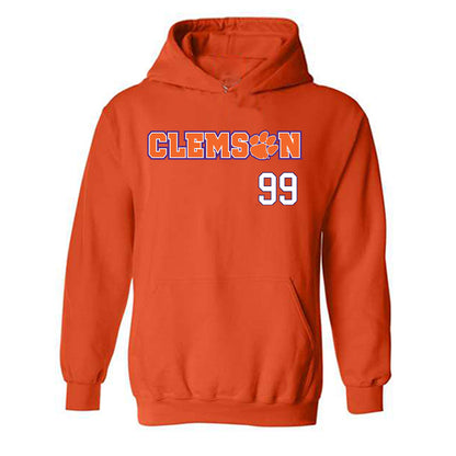 Clemson - NCAA Softball : Corri Hicks - Classic Shersey Hooded Sweatshirt-0