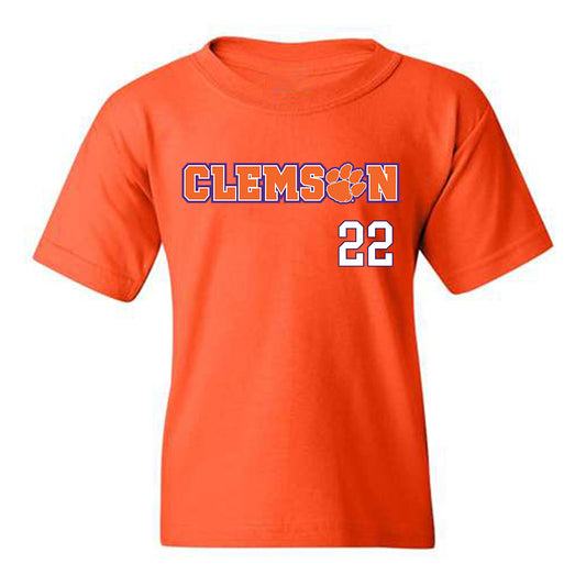 Clemson - NCAA Men's Soccer : Aiden Hampton - Classic Shersey Youth T-Shirt