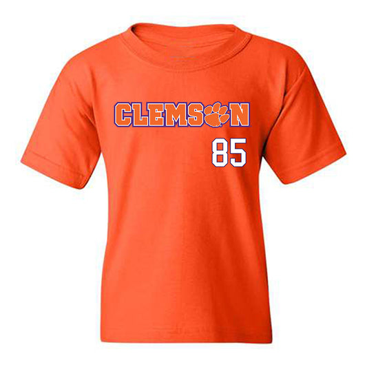 Clemson - NCAA Football : Charlie Johnson - Classic Shersey Youth T-Shirt-0