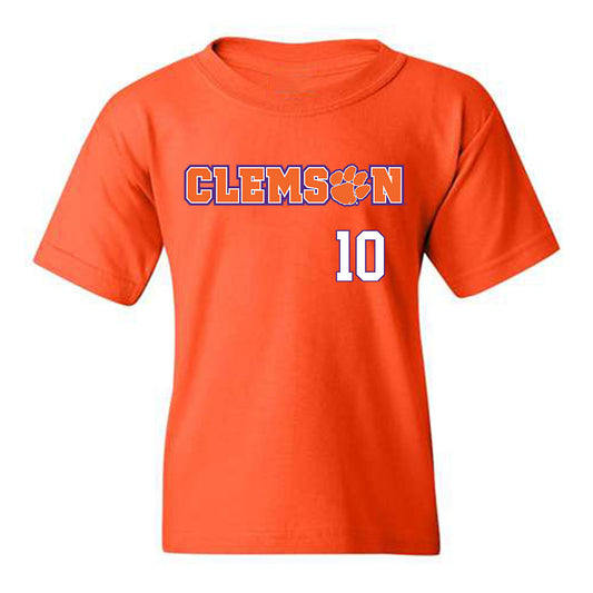 Clemson - NCAA Men's Basketball : Del Jones - Classic Shersey Youth T-Shirt