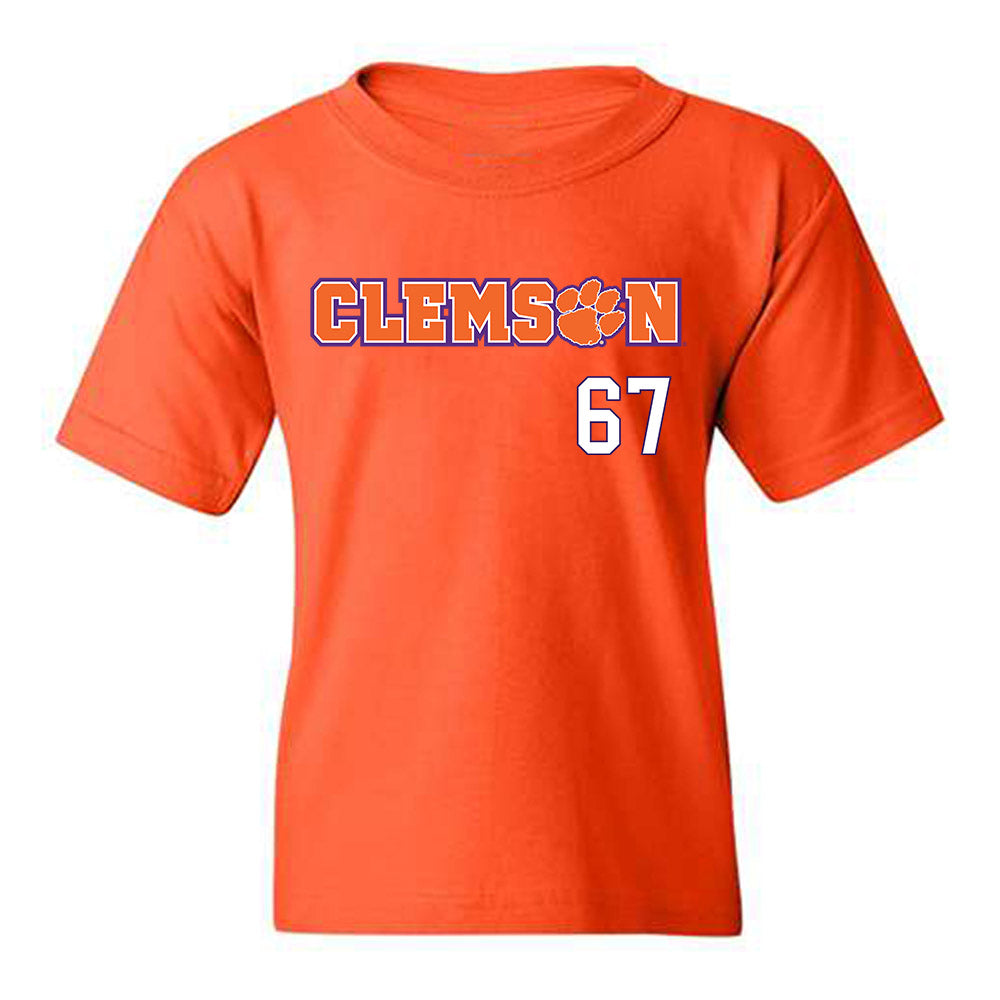 Clemson - NCAA Football : Nathan Brooks - Classic Shersey Youth T-Shirt-0