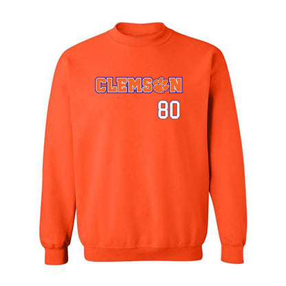 Clemson - NCAA Football : Luke Stubbs - Classic Shersey Crewneck Sweatshirt-0