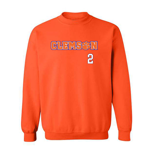 Clemson - NCAA Football : Cade Klubnik - Classic Shersey Crewneck Sweatshirt-0