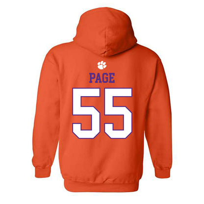 Clemson - NCAA Football : Payton Page - Classic Shersey Hooded Sweatshirt