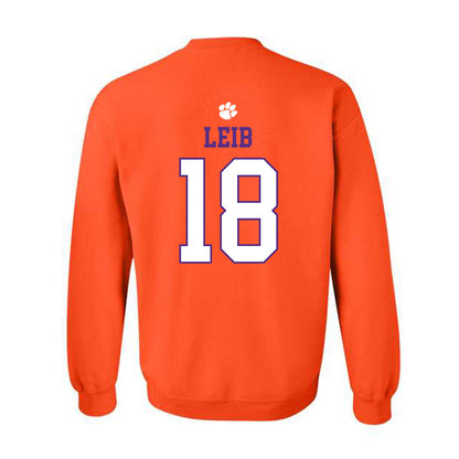 Clemson - NCAA Men's Soccer : Matthias Leib - Classic Shersey Crewneck Sweatshirt-1