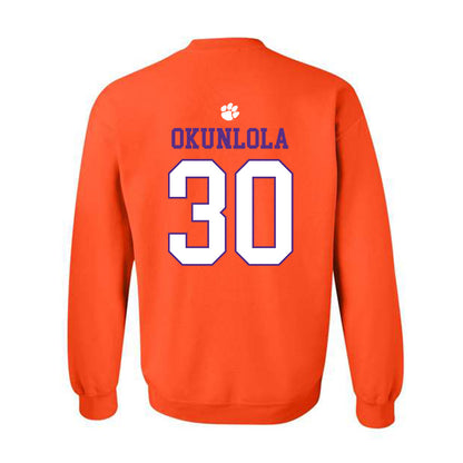 Clemson - NCAA Men's Soccer : Remi Okunlola - Classic Shersey Crewneck Sweatshirt