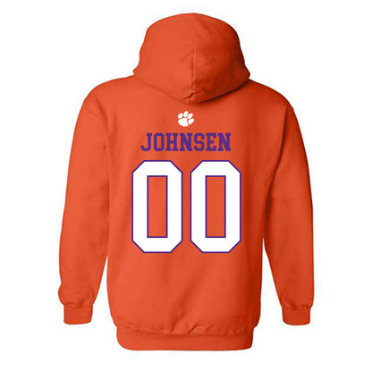 Clemson - NCAA Softball : Jordyn Johnsen - Classic Shersey Hooded Sweatshirt-1
