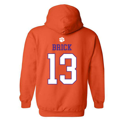 Clemson - NCAA Men's Soccer : Mathieu Brick - Classic Shersey Hooded Sweatshirt