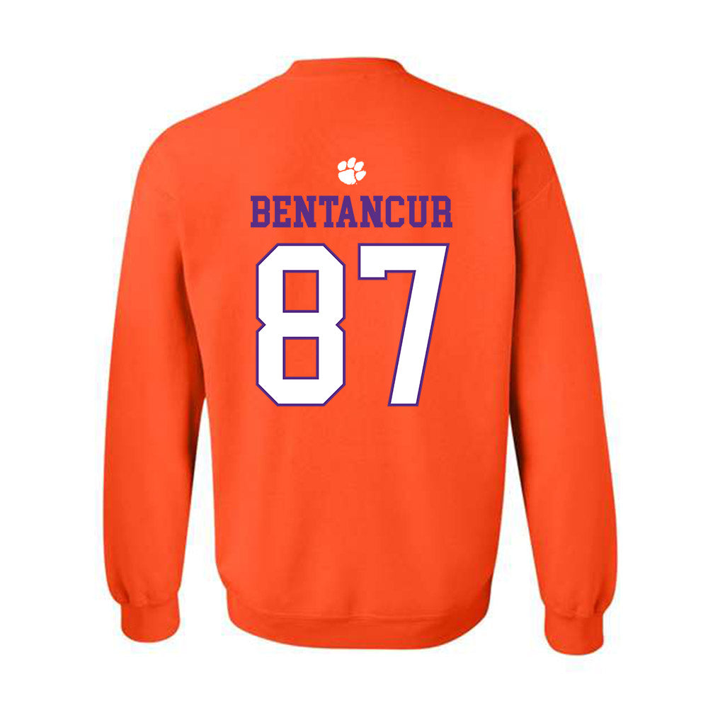 Clemson - NCAA Football : Christian Bentancur - Classic Shersey Crewneck Sweatshirt-1