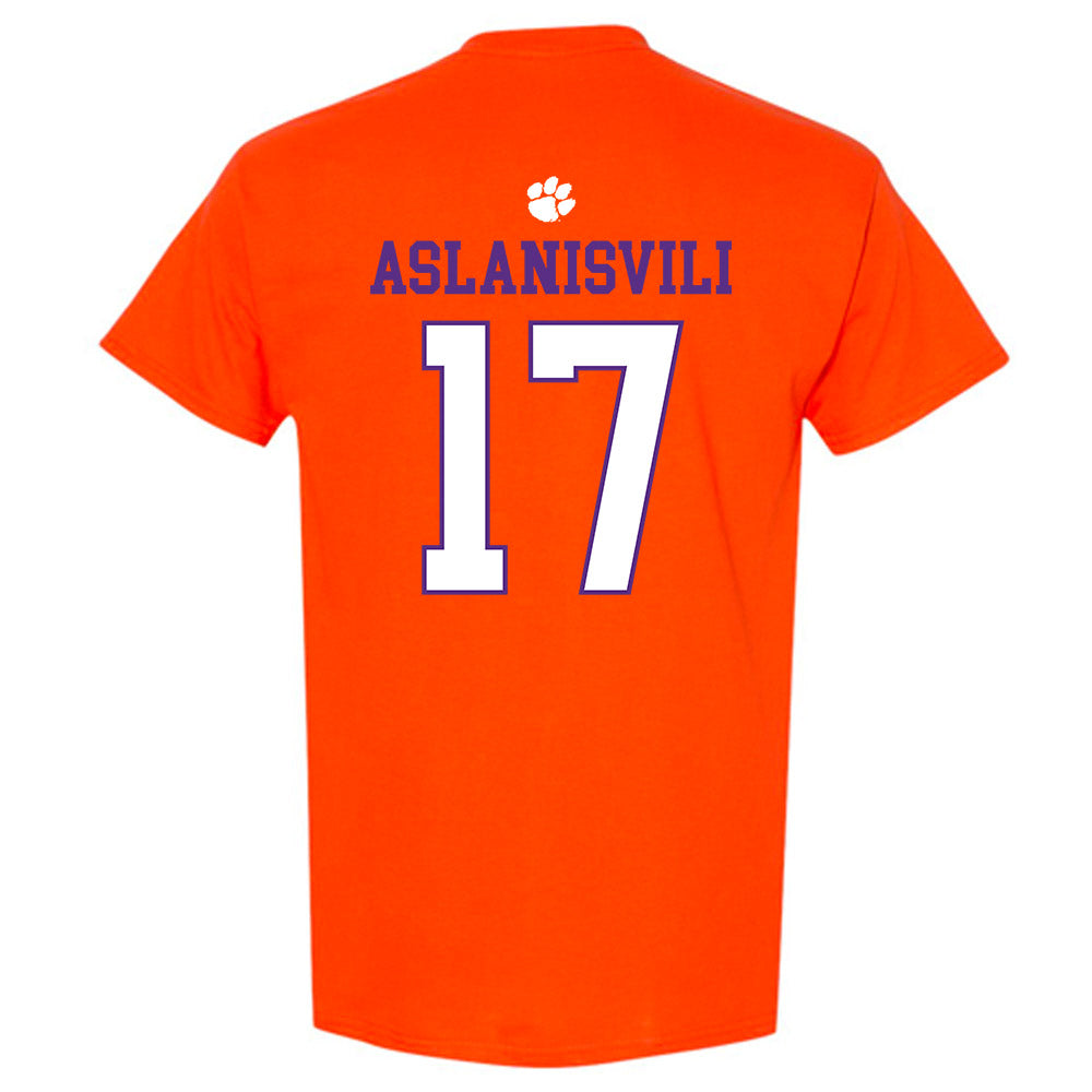 Clemson - NCAA Women's Tennis : Artemis Aslanisvili - Classic Shersey T-Shirt-1