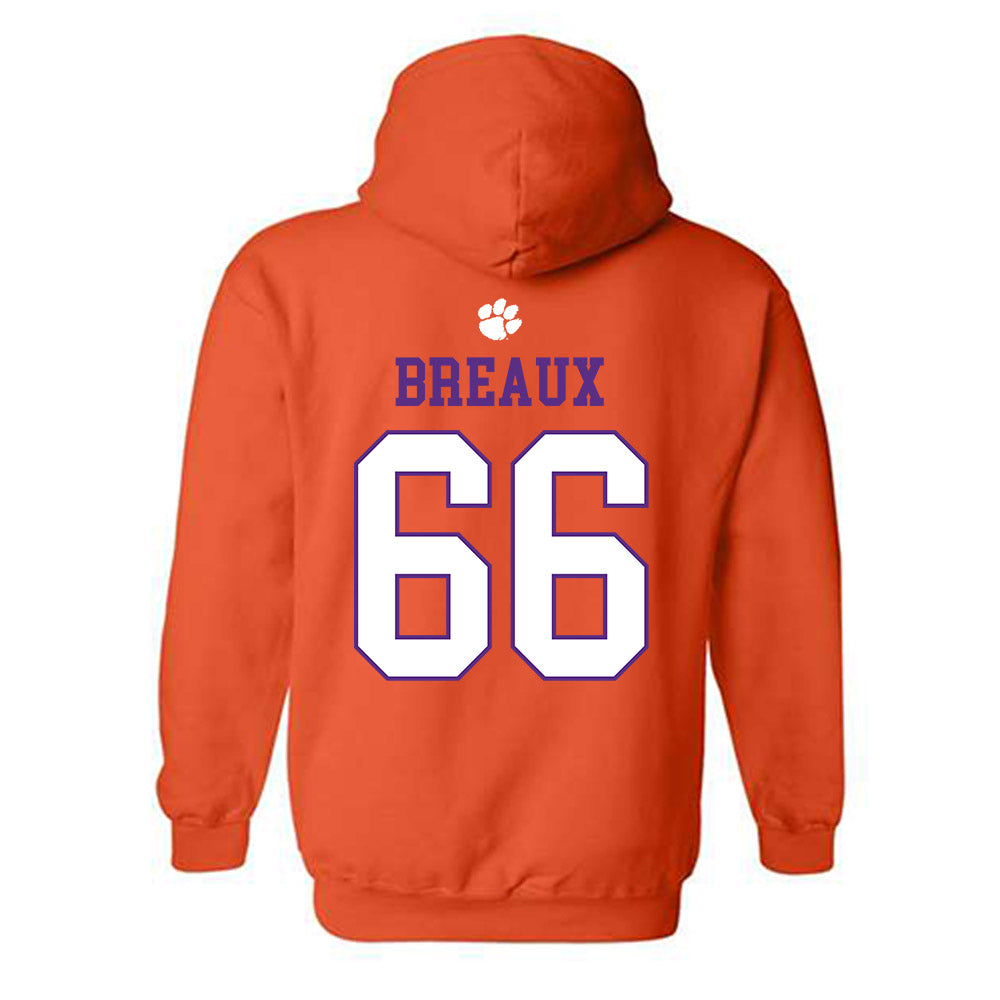 Clemson - NCAA Softball : Sarah Breaux - Classic Shersey Hooded Sweatshirt-1