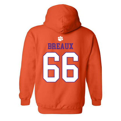 Clemson - NCAA Softball : Sarah Breaux - Classic Shersey Hooded Sweatshirt-1