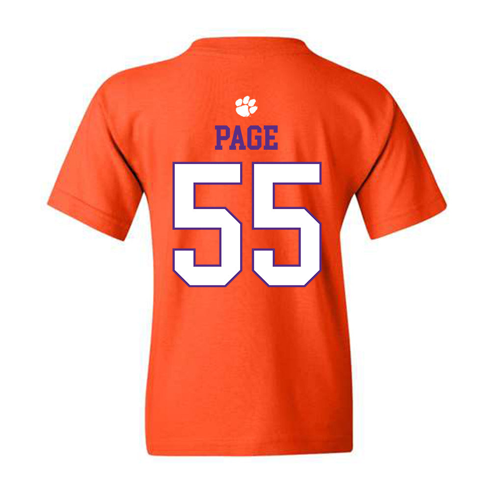 Clemson - NCAA Football : Payton Page - Classic Shersey T-Shirt