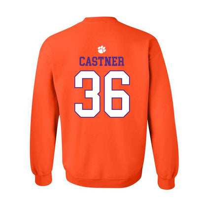 Clemson - NCAA Football : Quinn Castner - Classic Shersey Crewneck Sweatshirt-1