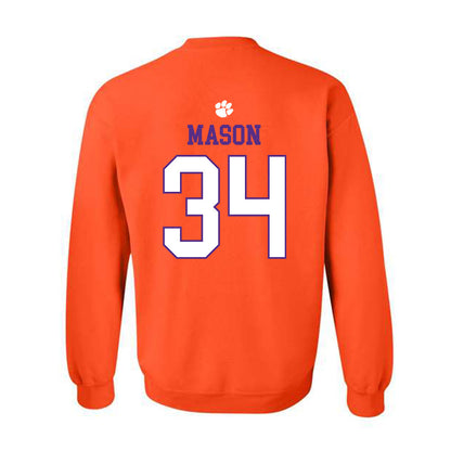 Clemson - NCAA Football : Armon Mason - Classic Shersey Crewneck Sweatshirt-1