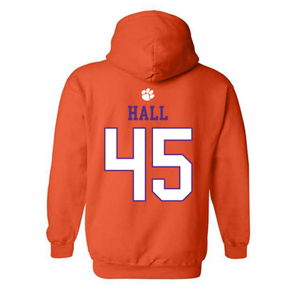 Clemson - NCAA Women's Lacrosse : Demma Hall - Classic Shersey Hooded Sweatshirt