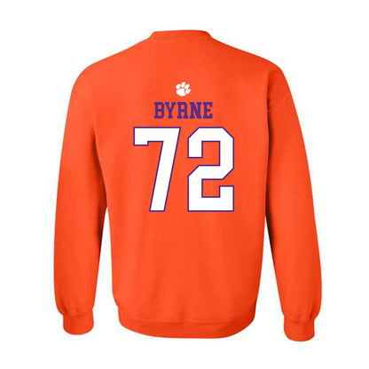 Clemson - NCAA Football : Rowan Byrne - Classic Shersey Crewneck Sweatshirt-1