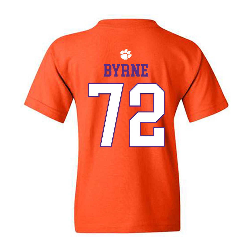 Clemson - NCAA Football : Rowan Byrne - Classic Shersey Youth T-Shirt-1