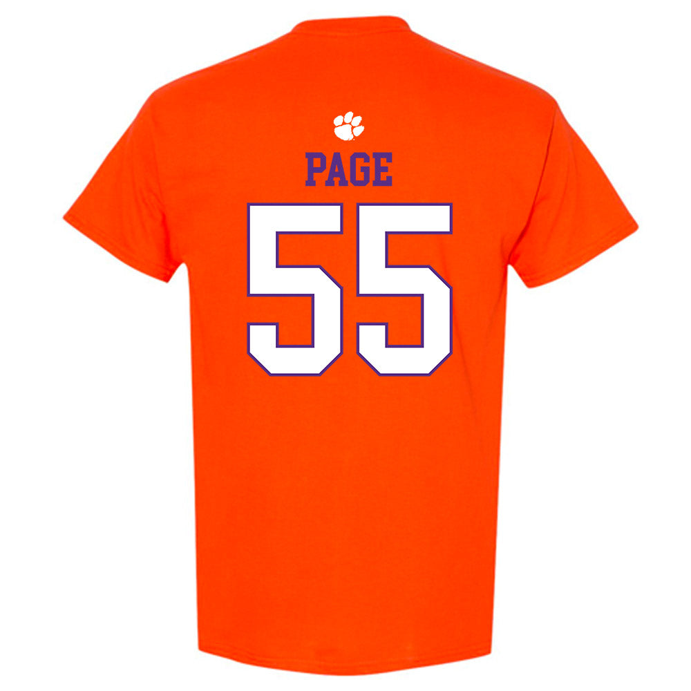 Clemson - NCAA Football : Payton Page - Classic Shersey T-Shirt