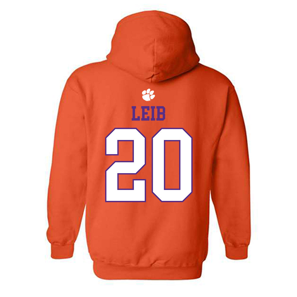 Clemson - NCAA Women's Soccer : Taylor Leib - Classic Shersey Hooded Sweatshirt-1