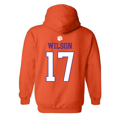 Clemson - NCAA Softball : Ava Wilson - Classic Shersey Hooded Sweatshirt-1