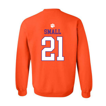 Clemson - NCAA Women's Soccer : Carla Small - Classic Shersey Crewneck Sweatshirt-1