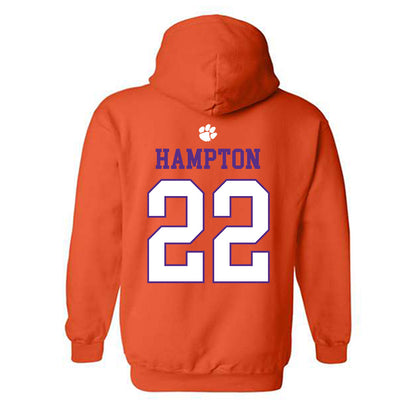 Clemson - NCAA Men's Soccer : Aiden Hampton - Classic Shersey Hooded Sweatshirt