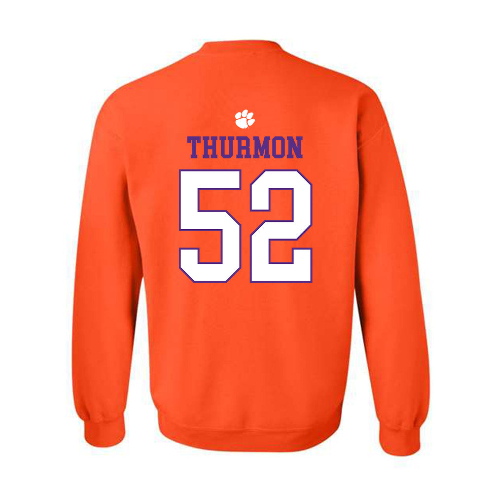 Clemson - NCAA Football : Elyjah Thurmon - Classic Shersey Crewneck Sweatshirt