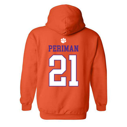 Clemson - NCAA Women's Basketball : Hadley Periman - Classic Shersey Hooded Sweatshirt-1
