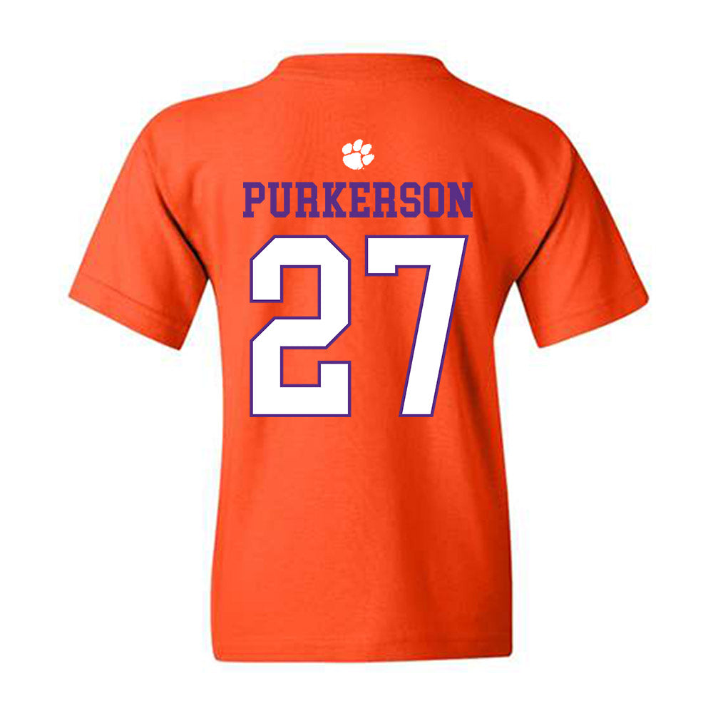 Clemson - NCAA Football : Jack Purkerson - Classic Shersey Youth T-Shirt-1