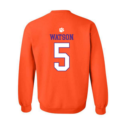 Clemson - NCAA Men's Soccer : Terry Watson - Classic Shersey Crewneck Sweatshirt