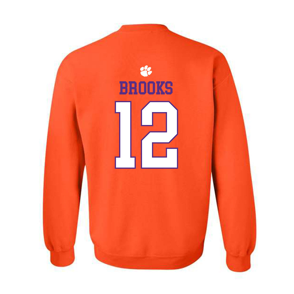Clemson - NCAA Women's Soccer : Natalie Brooks - Classic Shersey Crewneck Sweatshirt-1