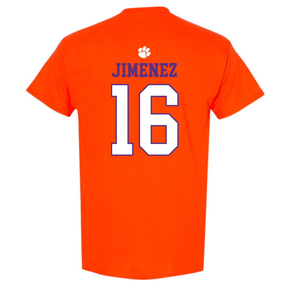 Clemson - NCAA Men's Soccer : Mason Jimenez - Classic Shersey T-Shirt-1