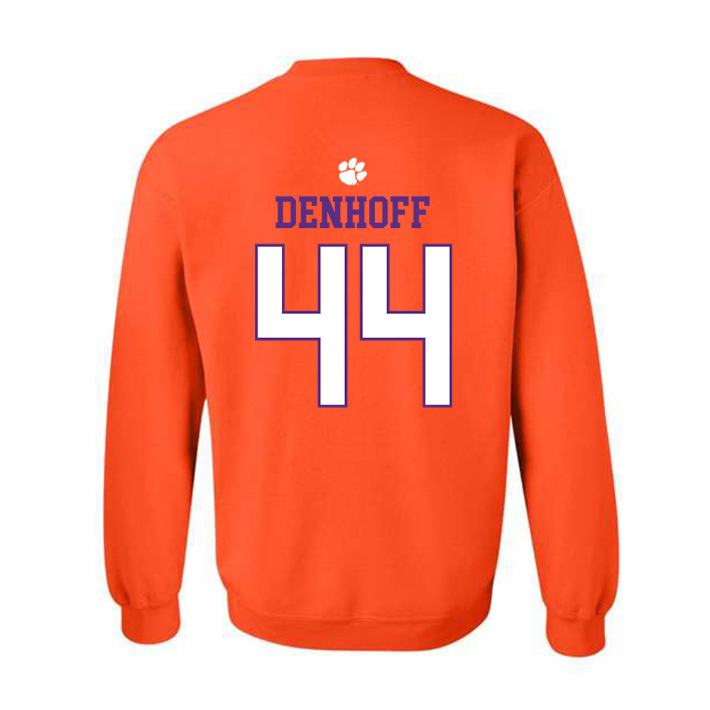 Clemson - NCAA Football : Cade Denhoff - Classic Shersey Crewneck Sweatshirt-1