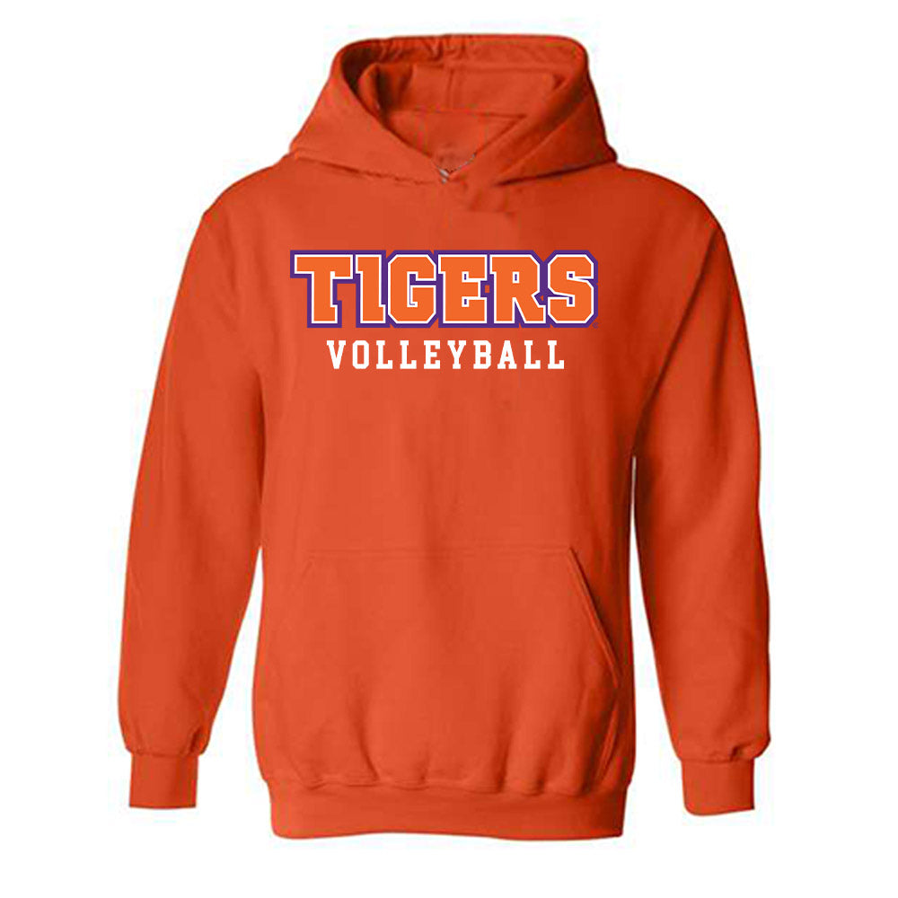 Clemson - NCAA Women's Volleyball : Kathryn Hurta - Classic Shersey Hooded Sweatshirt-0