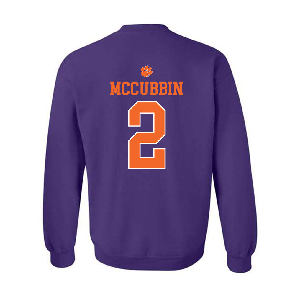 Clemson - NCAA Softball : Brooke McCubbin - Classic Shersey Crewneck Sweatshirt-1