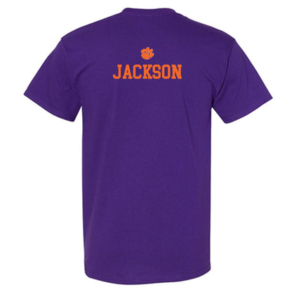 Clemson - NCAA Women's Gymnastics : Eve Jackson - Classic Shersey T-Shirt-1