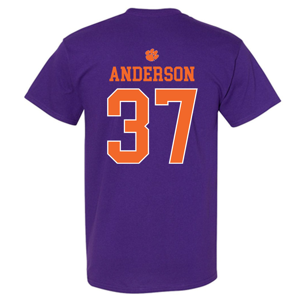 Clemson - NCAA Football : Logan Anderson - Classic Shersey T-Shirt-1
