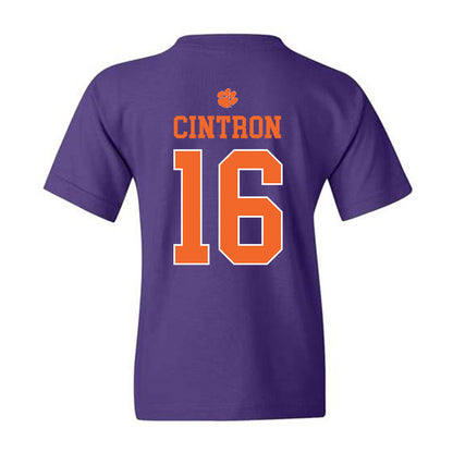 Clemson - NCAA Softball : Macey Cintron - Classic Shersey Youth T-Shirt