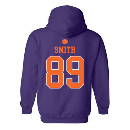 Clemson - NCAA Football : Jack Smith - Classic Shersey Hooded Sweatshirt-1