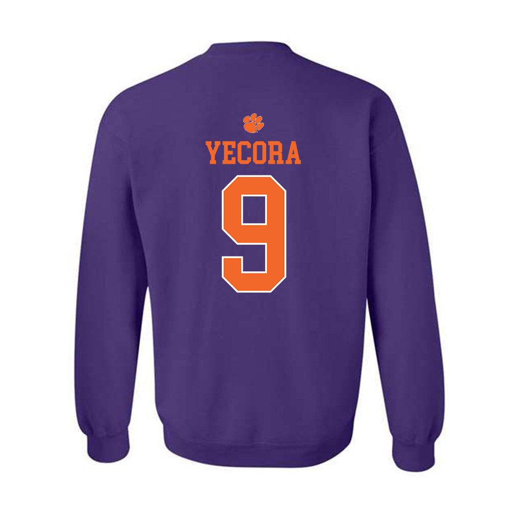 Clemson - NCAA Women's Tennis : Candela Yecora - Classic Shersey Crewneck Sweatshirt-1