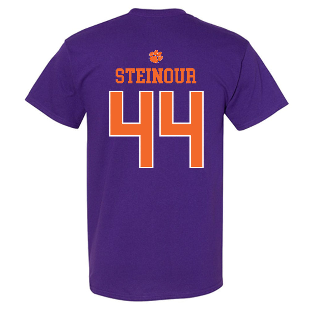 Clemson - NCAA Men's Basketball : Trent Steinour - Classic Shersey T-Shirt-1