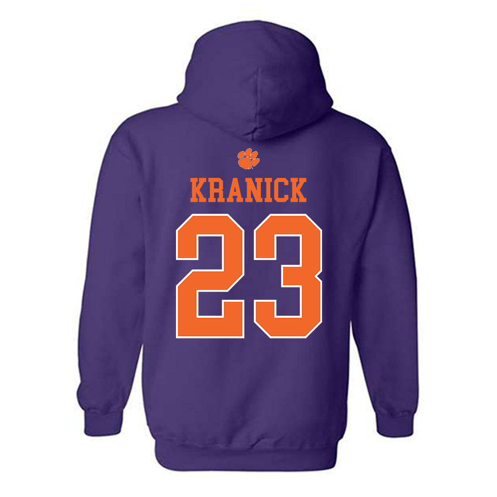 Clemson - NCAA Women's Lacrosse : Natalie Kranick - Classic Shersey Hooded Sweatshirt