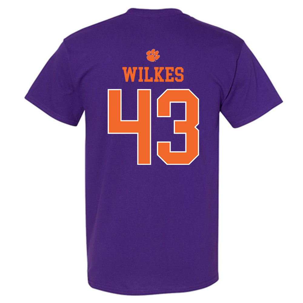 Clemson - NCAA Football : Billy Wilkes - Classic Shersey T-Shirt-1