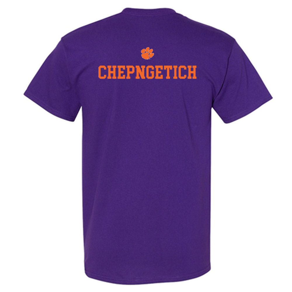 Clemson - NCAA Women's Track & Field : Gladys Chepngetich - Classic Shersey T-Shirt-1