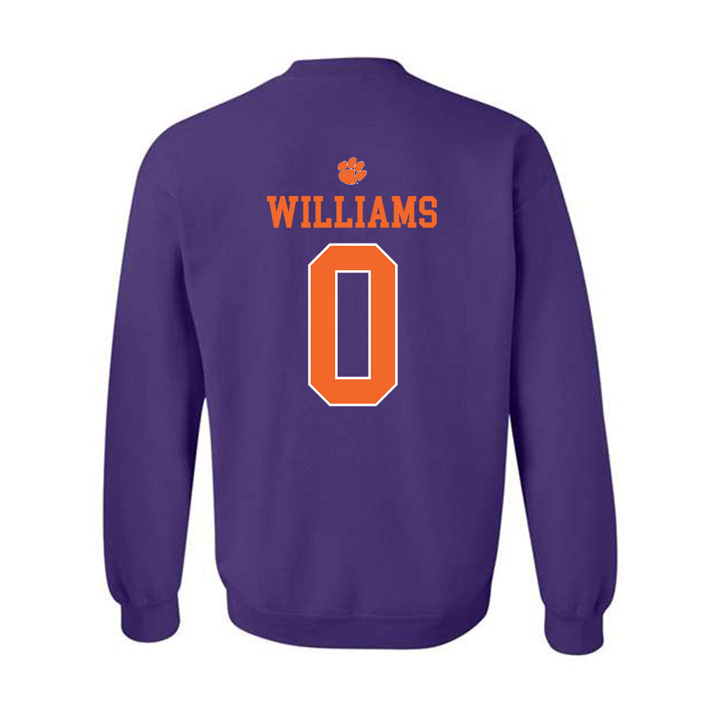 Clemson - NCAA Football : Antonio Williams - Classic Shersey Crewneck Sweatshirt-1