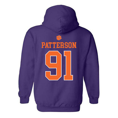 Clemson - NCAA Football : Zaire Patterson - Classic Shersey Hooded Sweatshirt
