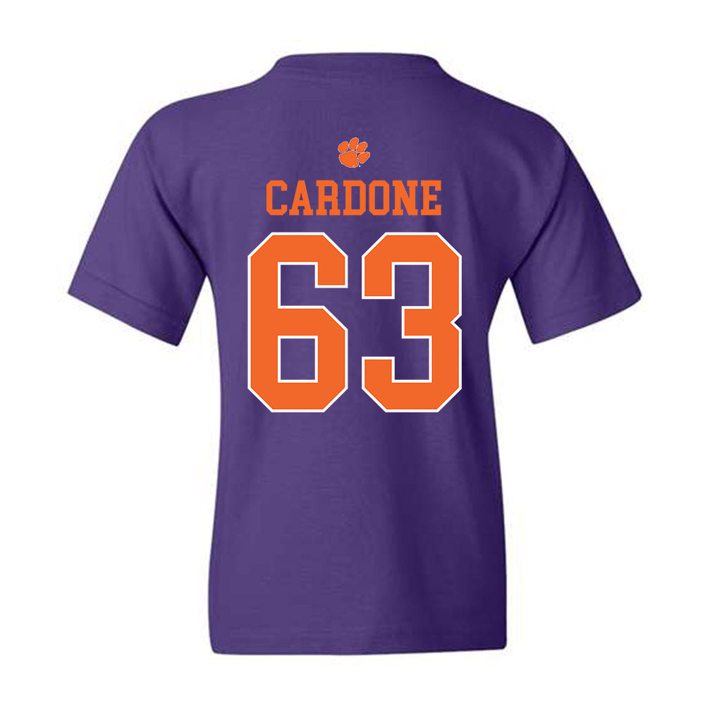 Clemson - NCAA Football : Dominic Cardone - Classic Shersey Youth T-Shirt