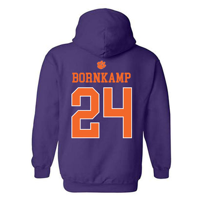 Clemson - NCAA Women's Soccer : Megan Bornkamp - Classic Shersey Hooded Sweatshirt